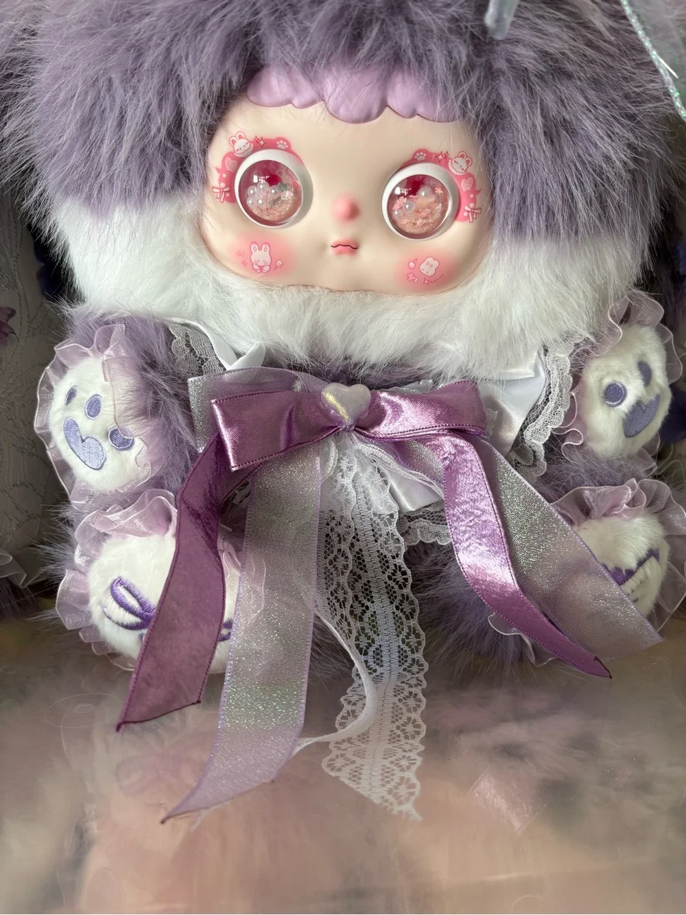 Jiimo Sweet Isle Tea Chat - Butterfly Whispers Liquid Eyes With Rabbit Patterns